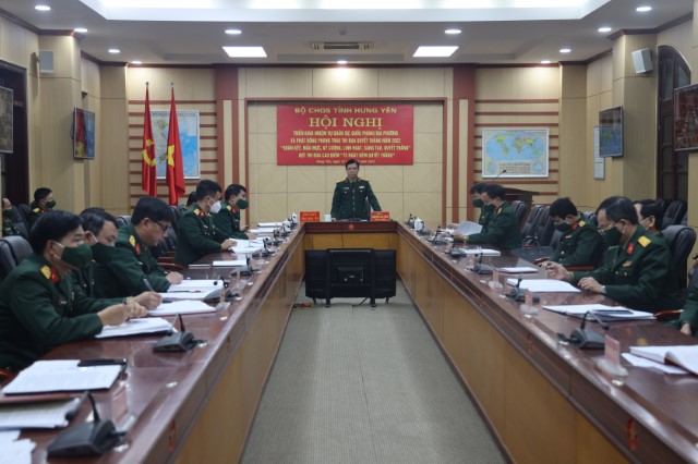Bộ CHQS tỉnh: Triển khai nhiệm vụ quân sự, quốc phòng địa phương năm 2022