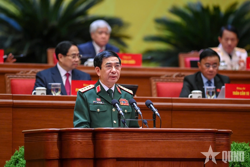 Tham luận của Đoàn đại biểu Đảng bộ Quân đội do Đại tướng Phan Văn Giang trình bày tại Đại hội XIV của Đảng