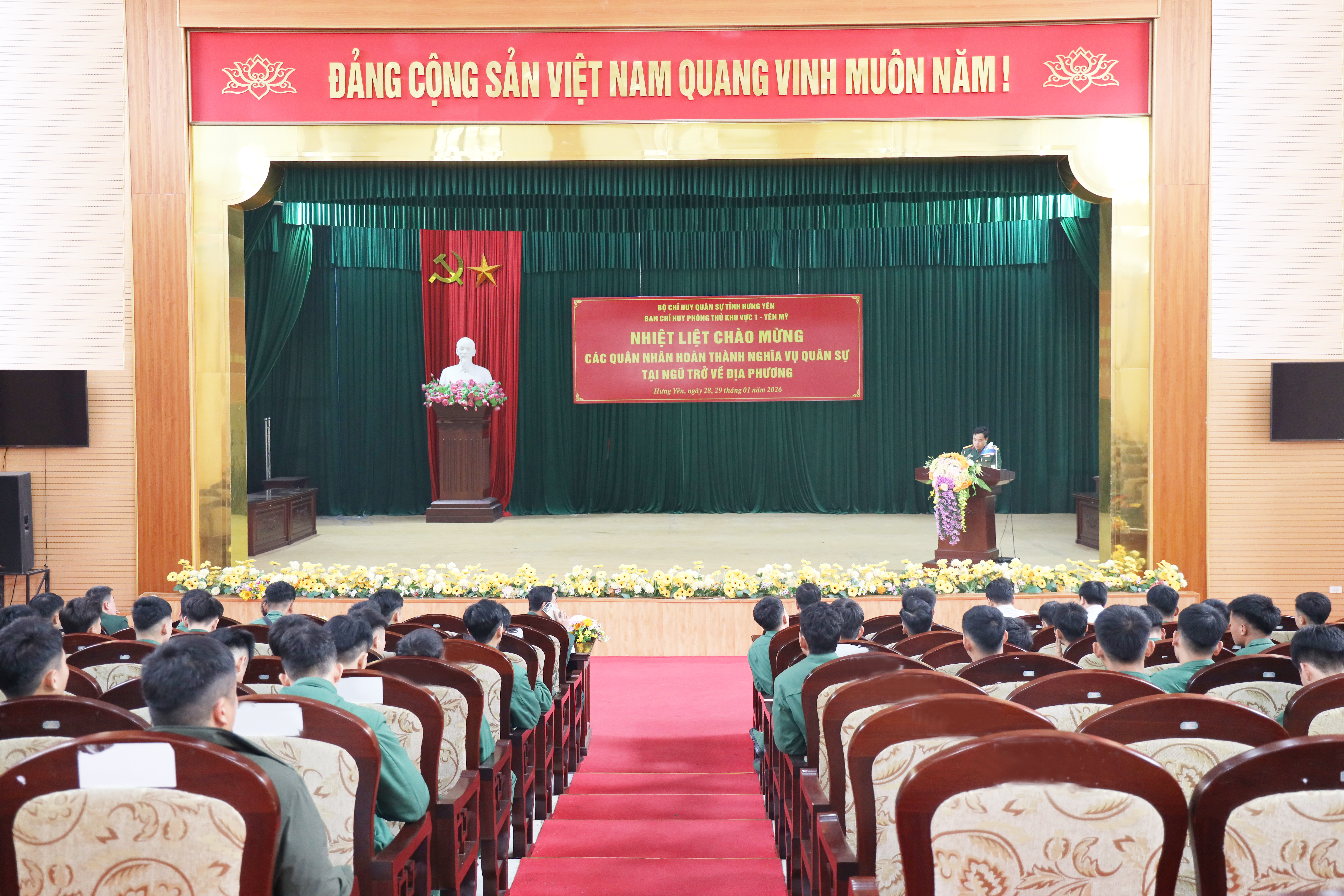 Các Ban Chỉ huy phòng thủ khu vực: Đón nhận gần 3.500 quân nhân xuất ngũ trở về địa phương