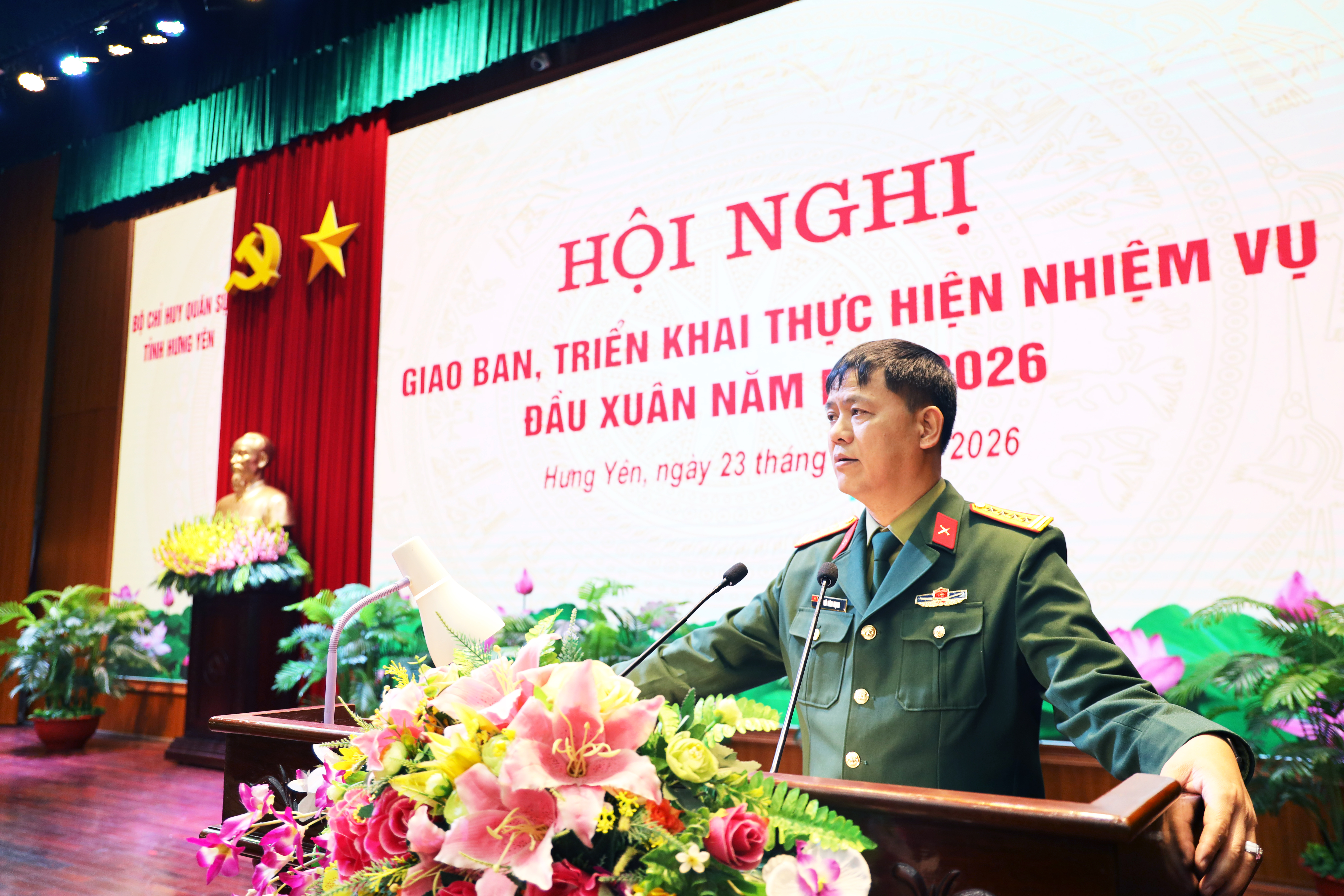 Bộ CHQS tỉnh Hưng Yên: Giao ban triển khai nhiệm vụ đầu xuân