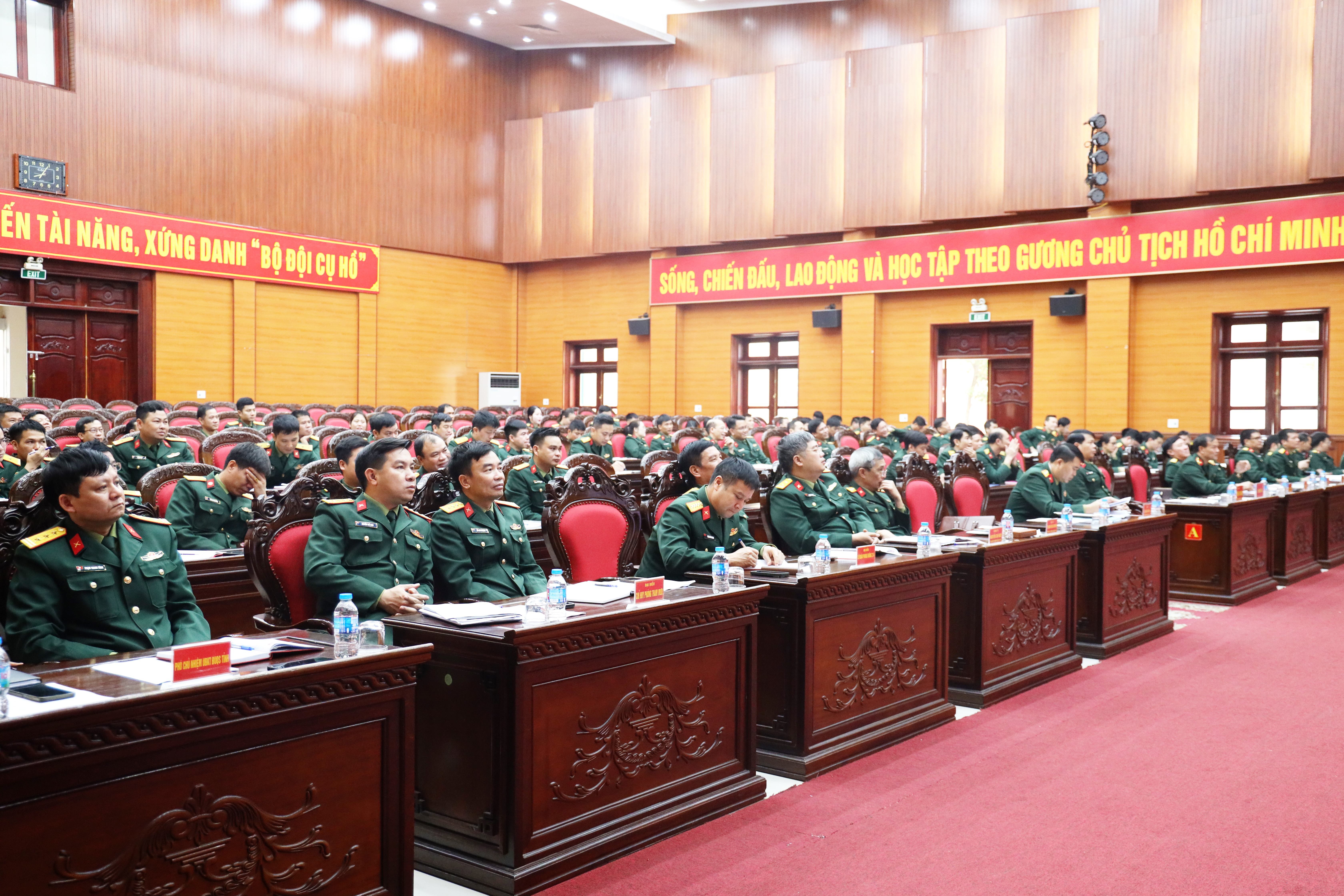 Cán bộ, đảng viên Đảng bộ Quân sự tỉnh: Tham gia nghiên cứu, học tập, quán triệt và triển khai thực hiện Nghị quyết