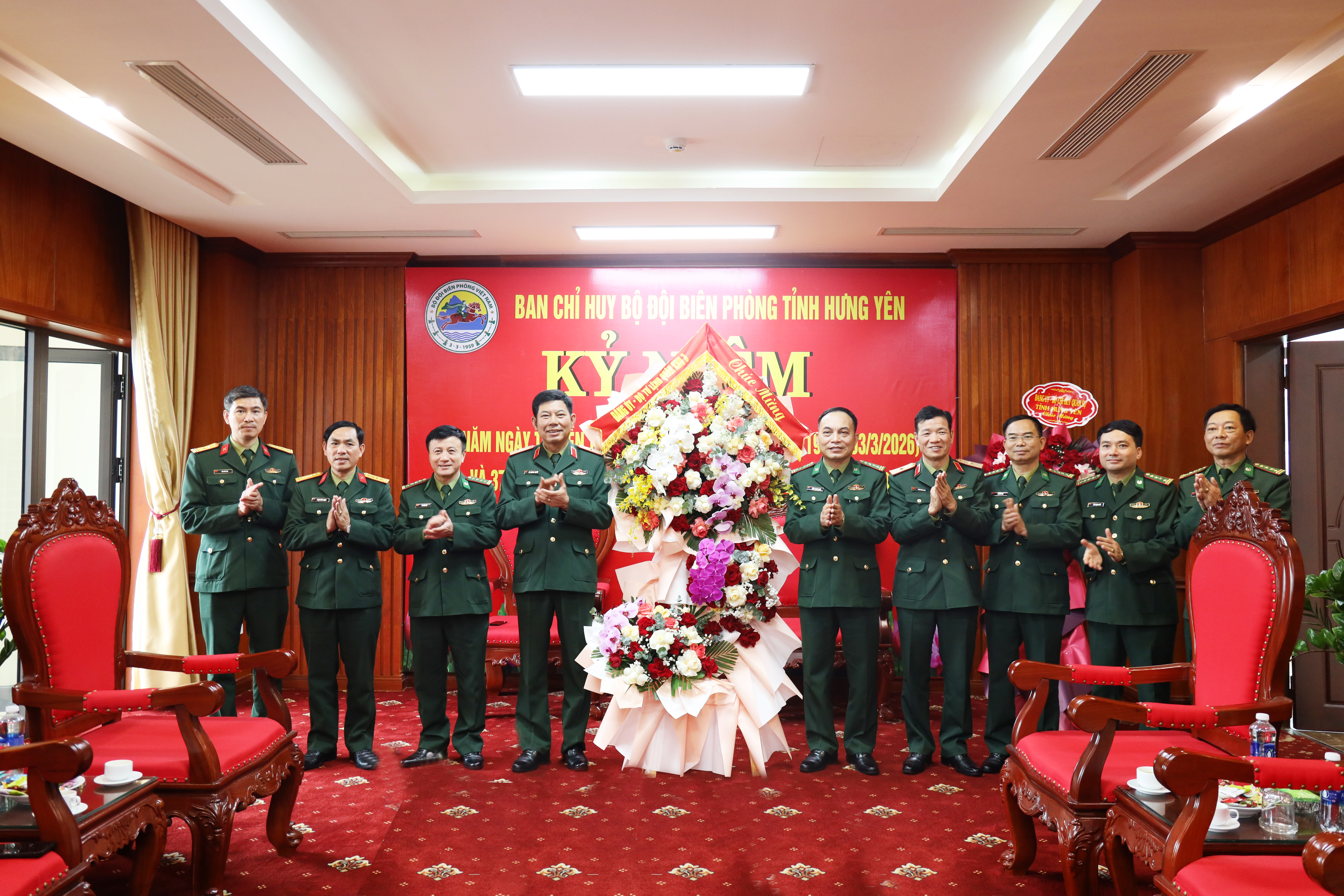 Quân khu 3: Chúc mừng Ngày truyền thống Bội đội Biên phòng