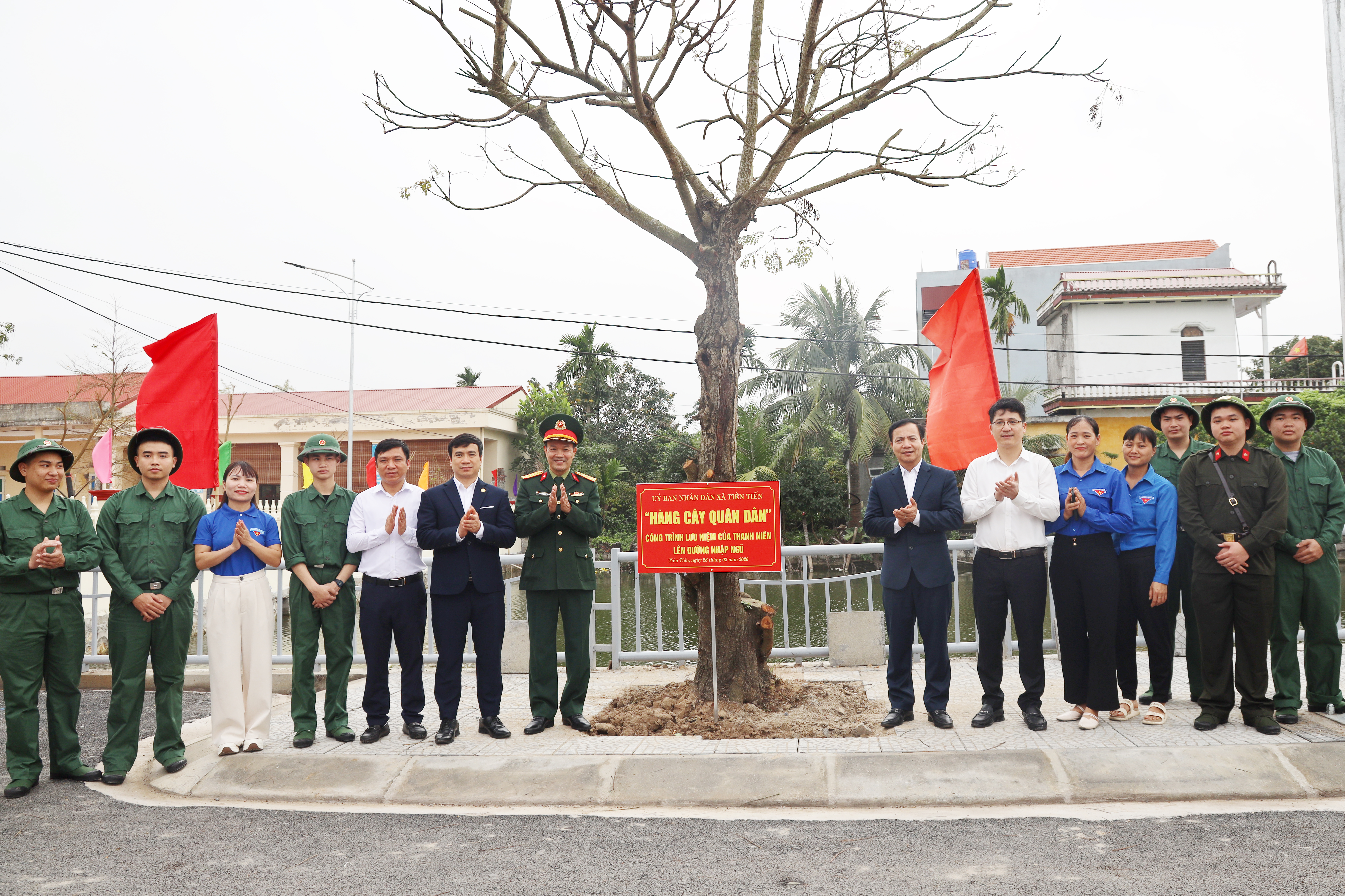 Xã Tiên Tiến, tỉnh Hưng Yên: Tổ chức chương trình “Ngày hội tòng quân”