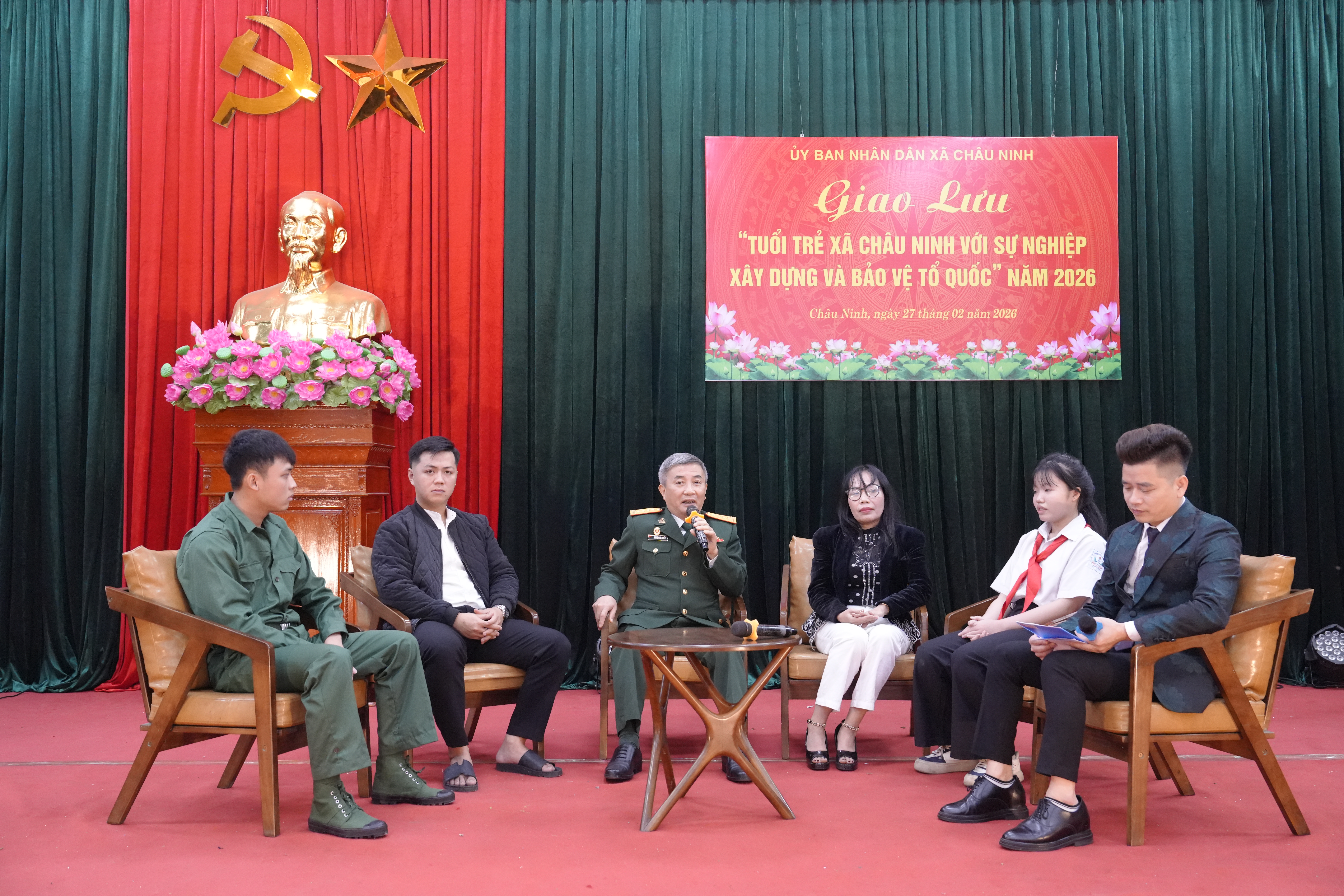 Xã Châu Ninh, tỉnh Hưng Yên: Gặp mặt, giao lưu thanh niên chuẩn bị lên đường nhập ngũ