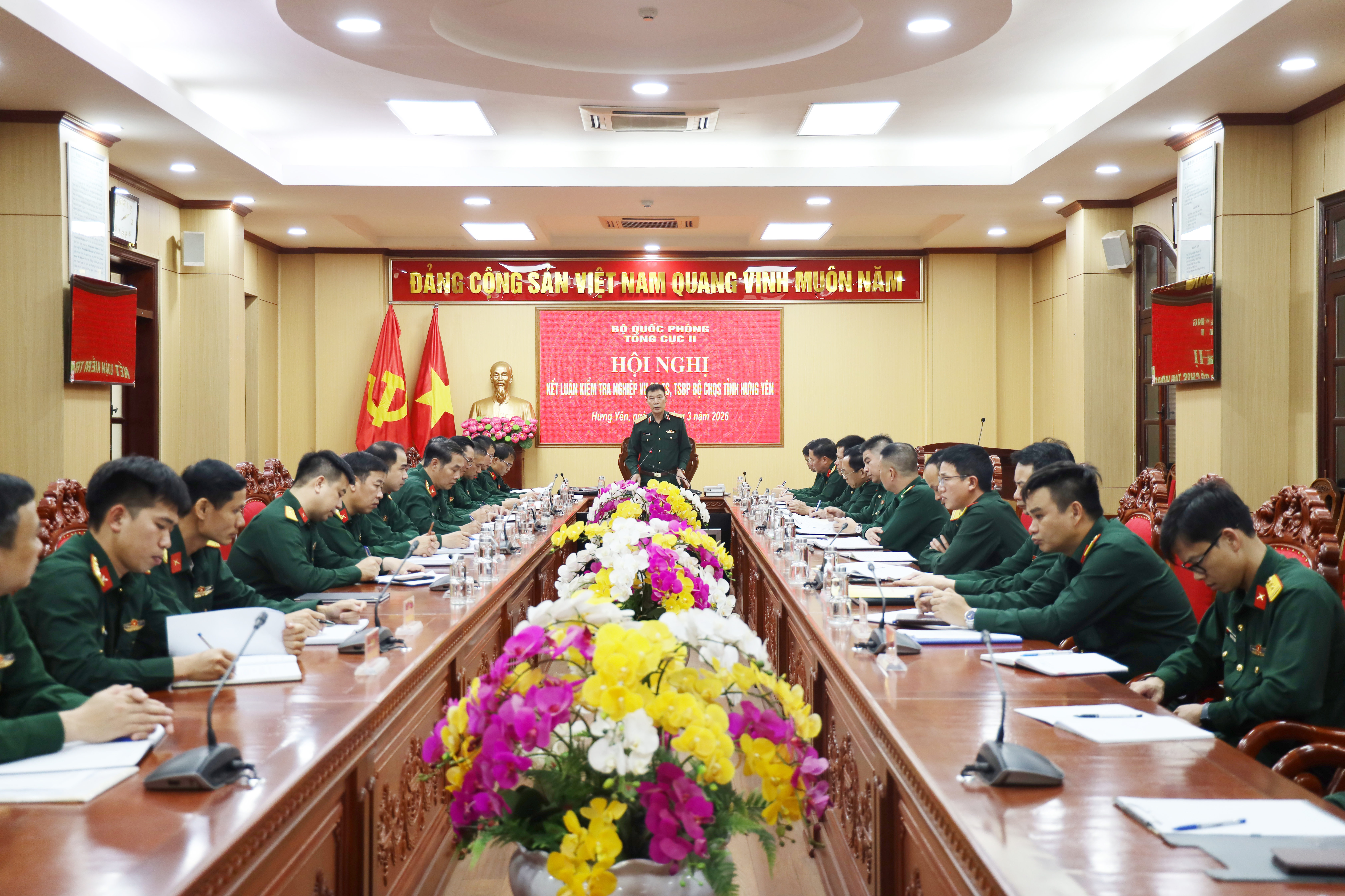 Đoàn công tác của Tổng cục II, Bộ Quốc phòng: Kiểm tra công tác quân báo, trinh sát và trinh sát Biên phòng
