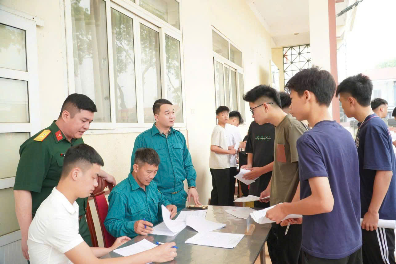 Xã Đại Đồng: Đăng ký nghĩa vụ quân sự tuổi 17 cho nam thanh niên năm 2026