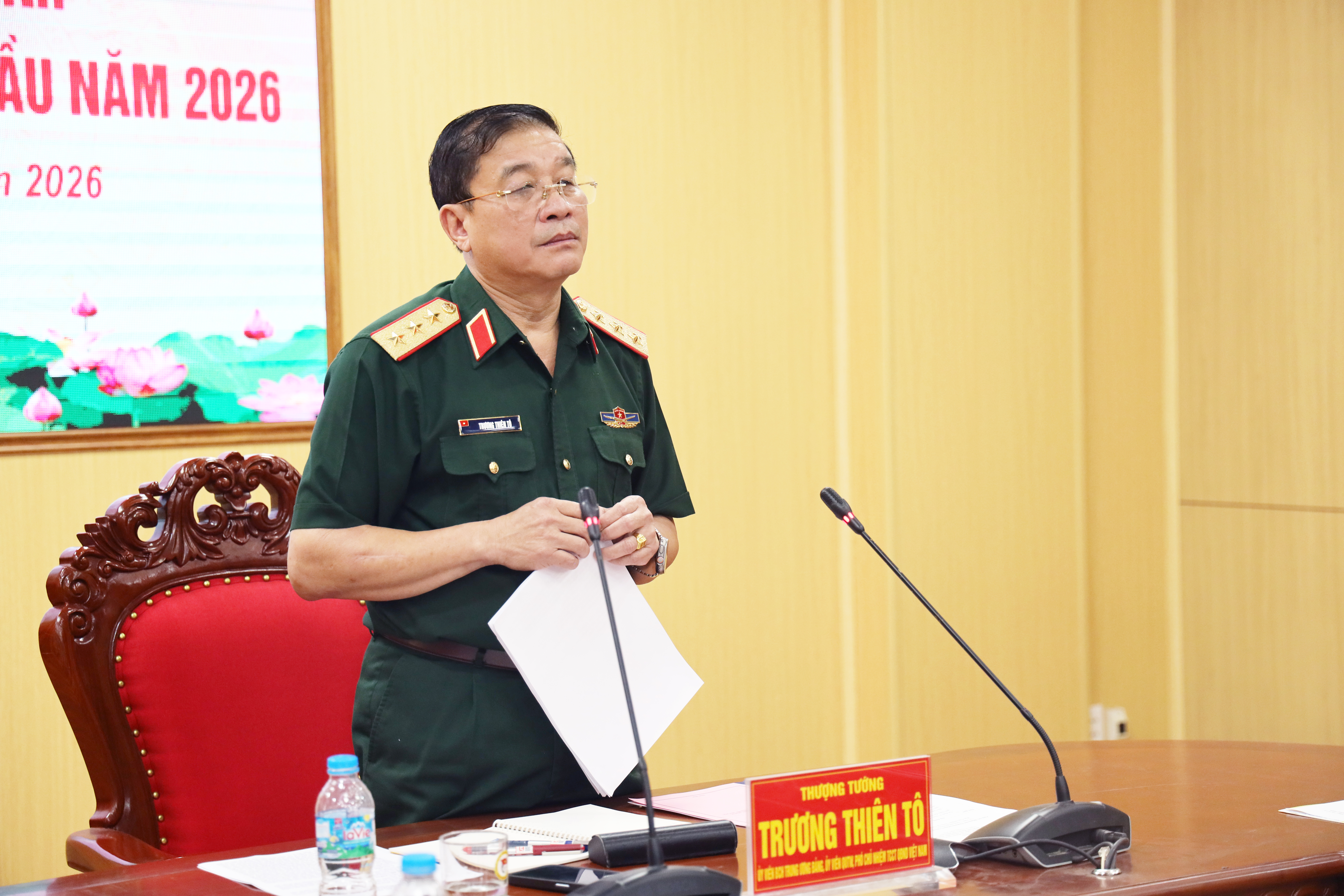 Tổng cục Chính trị Quân đội nhân dân Việt Nam: Kiểm tra, nắm tình hình hoạt động công tác Đảng, công tác chính trị 6 tháng đầu năm 2026