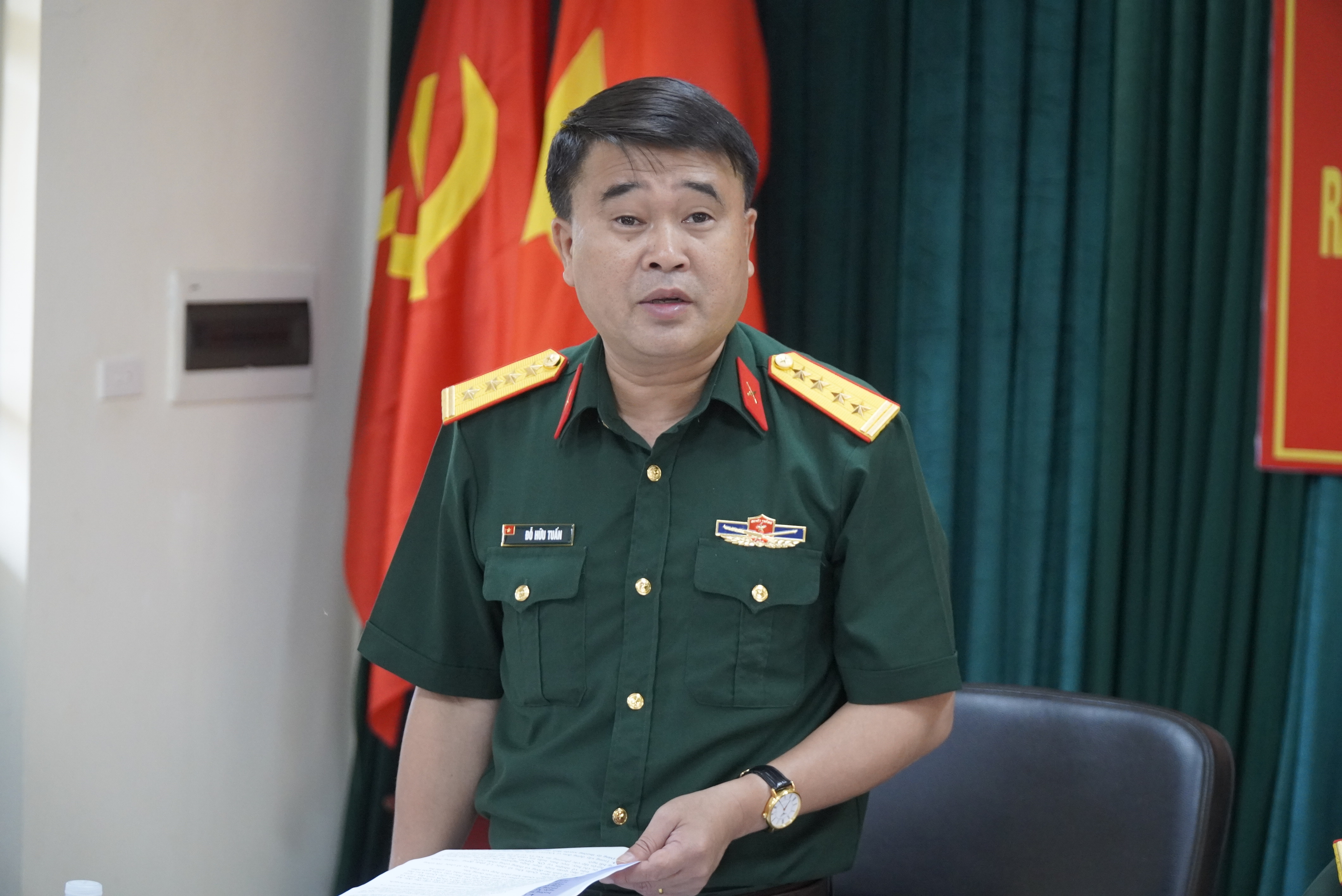 Đảng ủy Trung đoàn bộ binh 126, Bộ CHQS tỉnh Hưng Yên tổ chức hội nghị ra nghị quyết lãnh đạo thực hiện nhiệm vụ 6 tháng cuối năm 2026