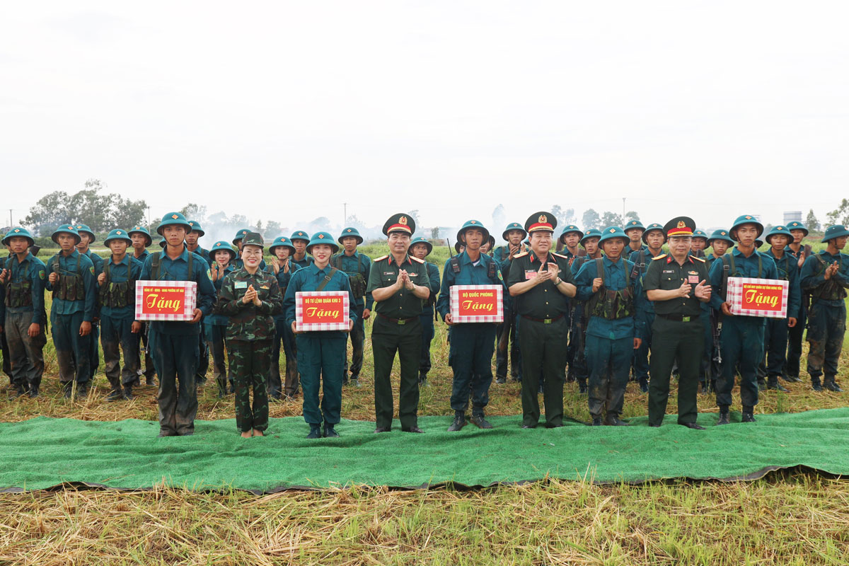 Phường Mỹ Hào, tỉnh Hưng Yên: Tổ chức thành công diễn tập tác chiến trong KVPT
