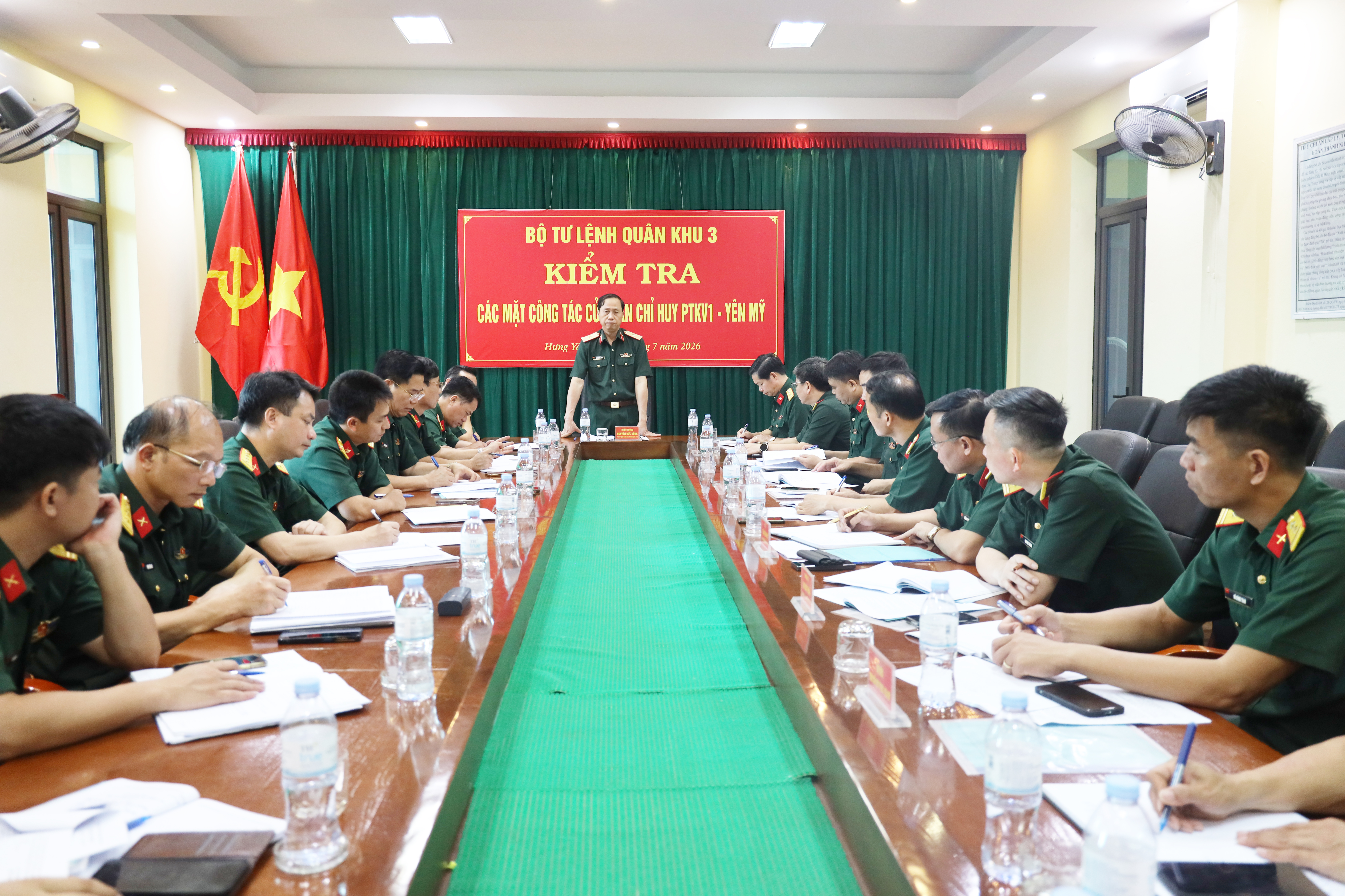 Quân khu 3: Kiểm tra các mặt công tác tại một số đơn vị