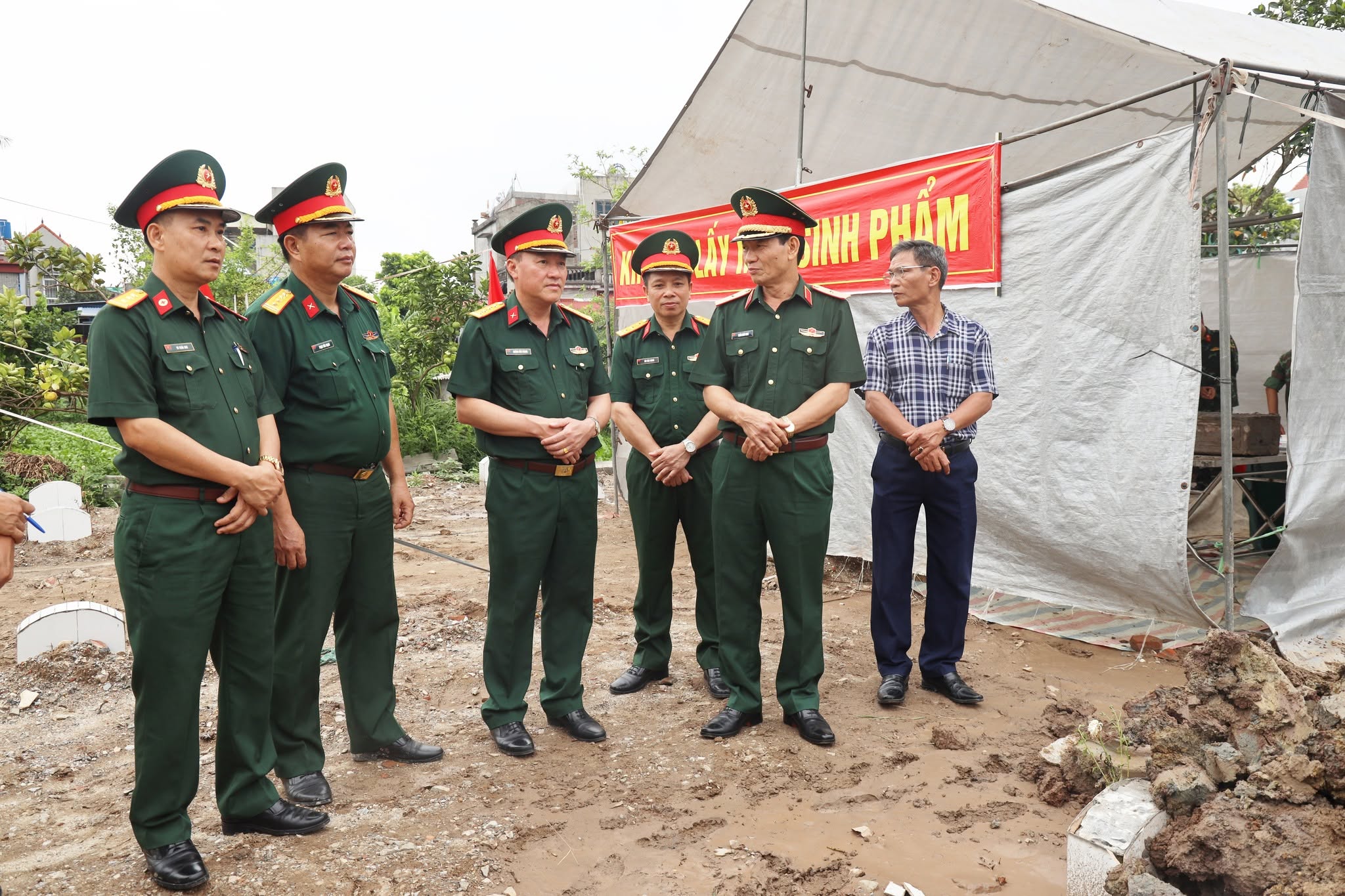 Tỉnh Hưng Yên: Hoàn thành lấy mẫu xác định danh tính hài cốt liệt sĩ
