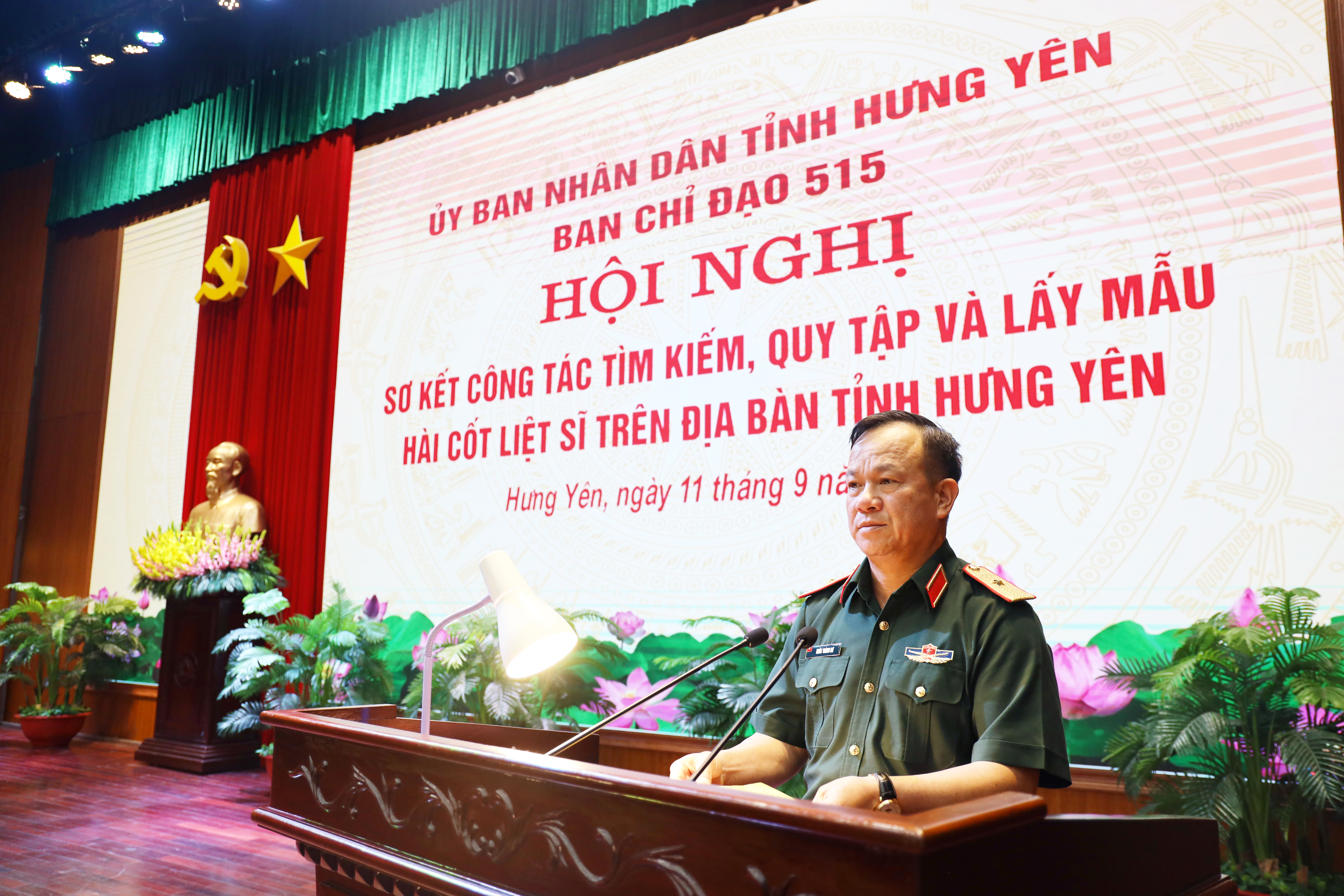 Ban Chỉ đạo 515 tỉnh Hưng Yên: Sơ kết công tác tìm kiếm, quy tập và lấy mẫu hài cốt liệt sĩ trên địa bàn tỉnh