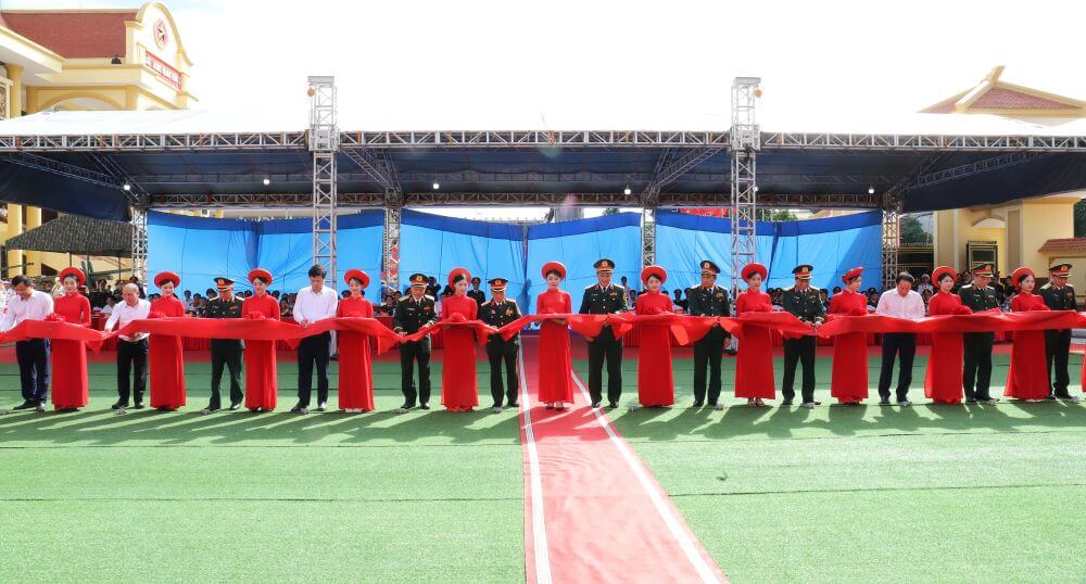 Bộ tư lệnh Quân khu: Khánh thành Nhà tưởng niệm các anh hùng liệt sĩ LLVT Quân khu 3