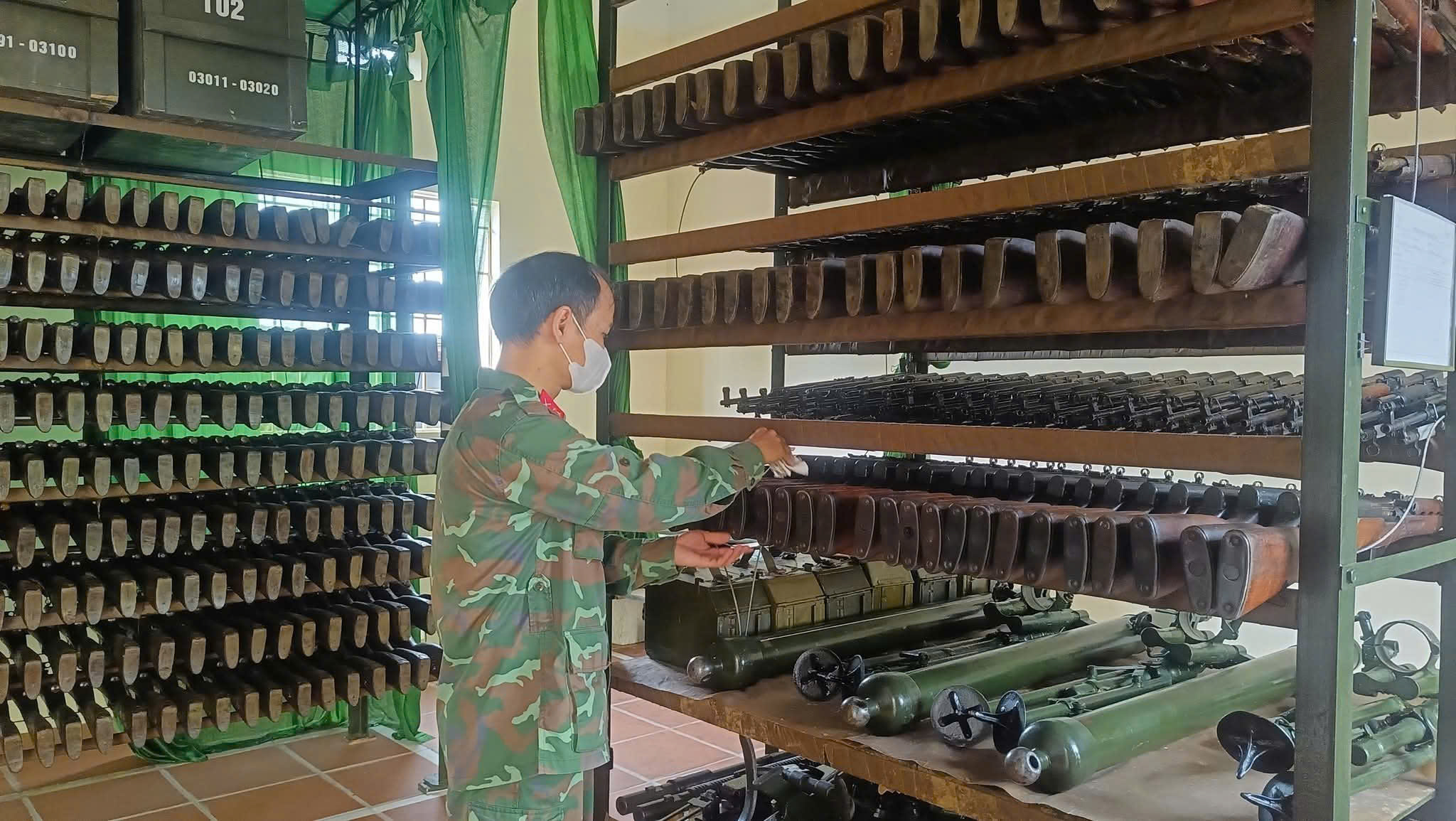 Ban Chỉ huy Phòng thủ khu vực 2 - Hưng Hà: Quản lý tốt, dùng bền vũ khí trang bị kỹ thuật