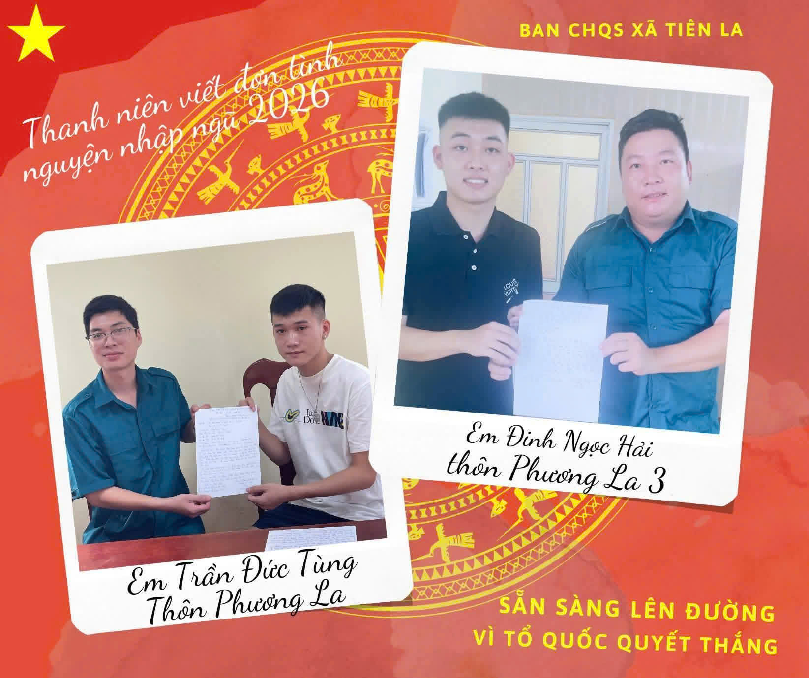 Ban CHQS xã Tiên La, Bộ CHQS tỉnh Hưng Yên sẵn sàng cho mùa tuyển quân năm 2026