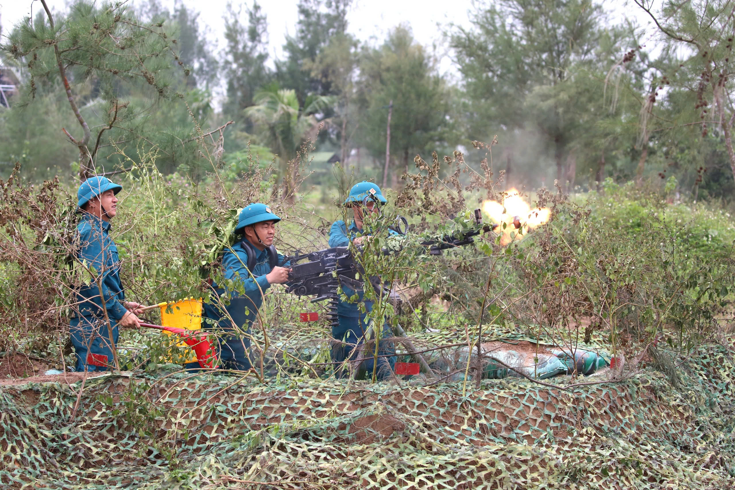 Ban Chỉ huy Bộ đội Biên phòng, Bộ CHQS tỉnh Hưng Yên hoàn thành diễn tập tác chiến phòng thủ năm 2025