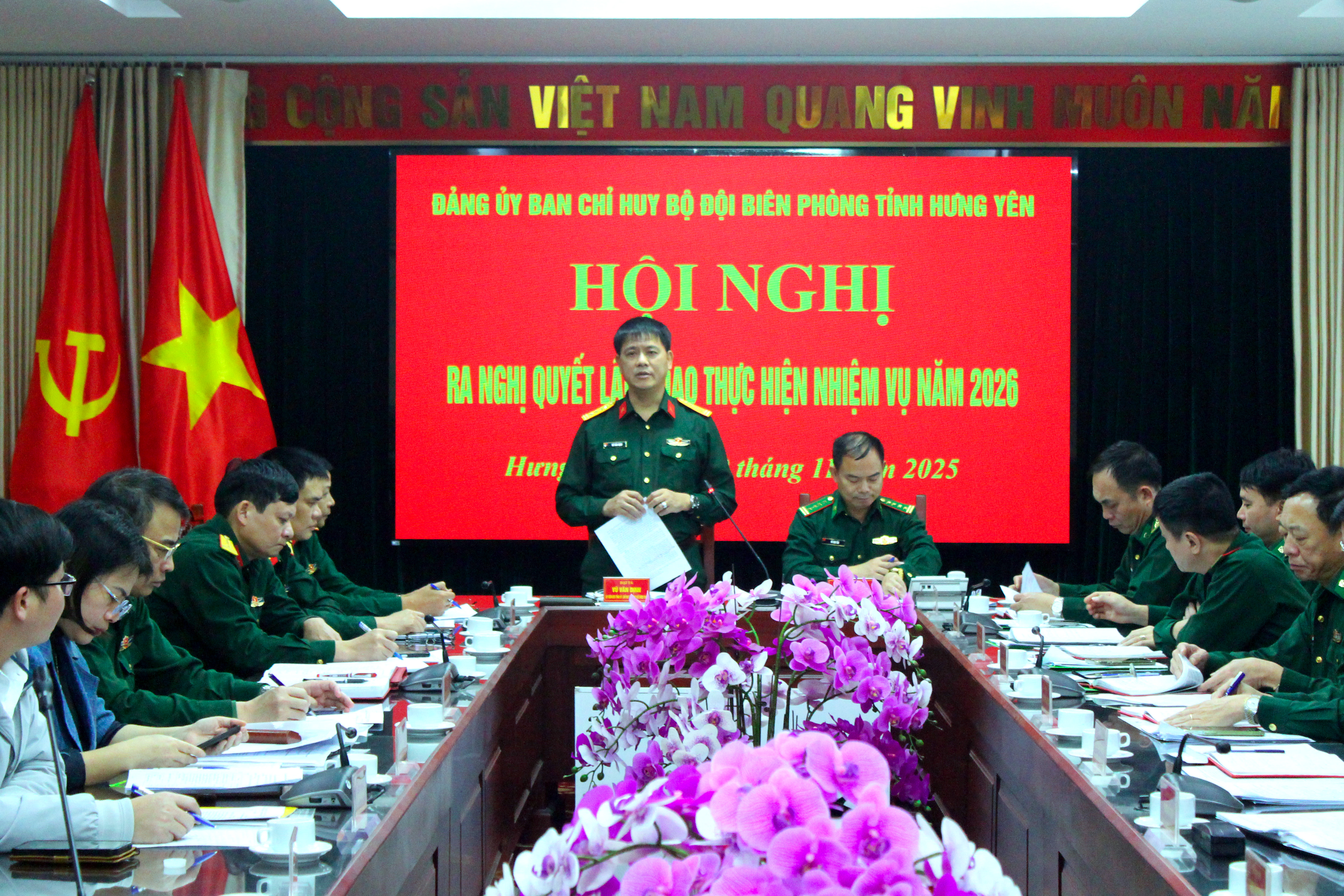 Đảng uỷ Ban Chỉ huy Bộ đội Biên phòng ra nghị quyết lãnh đạo thực hiện nhiệm vụ năm 2026.