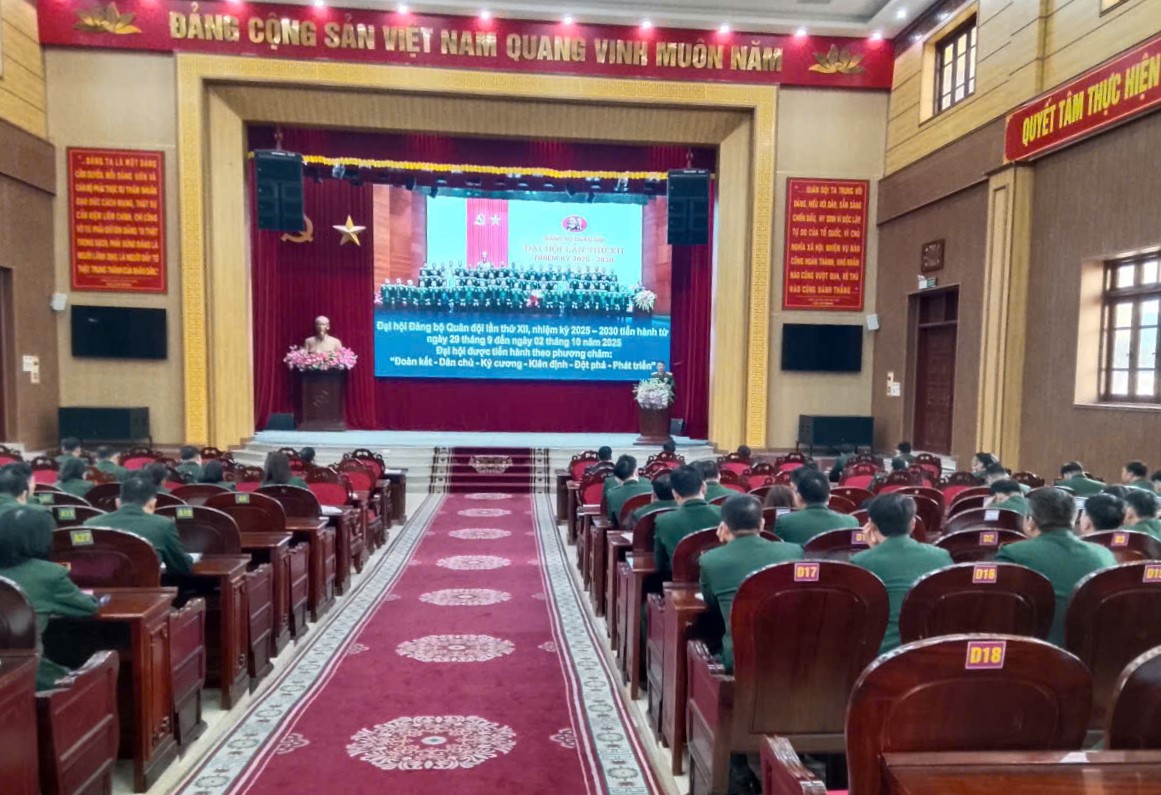 Đảng ủy Ban Chỉ huy PTKV 3 - Trà Lý: Học tập, quán triệt và triển khai thực hiện nghị quyết Đảng bộ Quân đội lần thứ XII, nhiệm kỳ 2025 - 2030