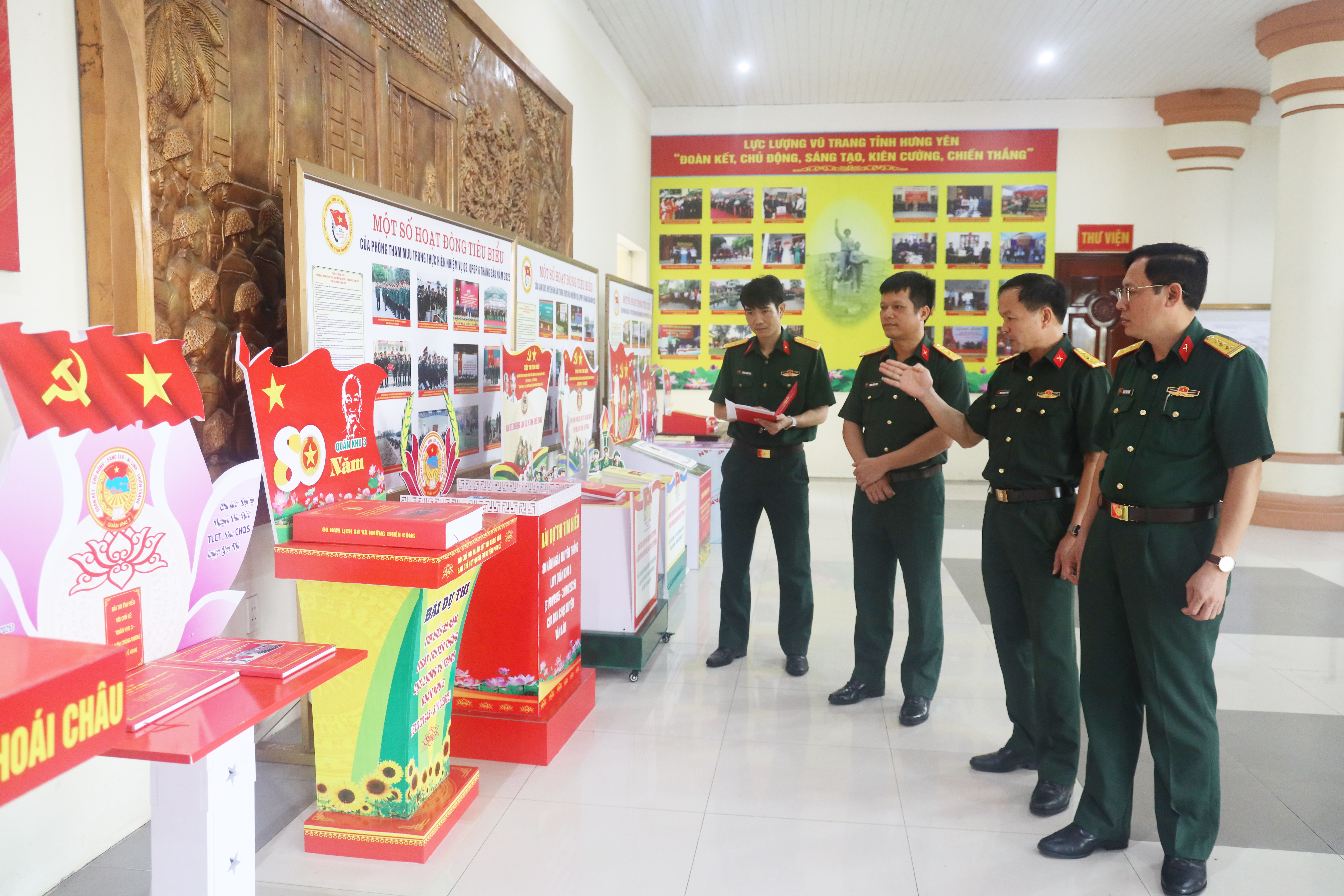 Tỉnh Hưng Yên: Tích cực hưởng ứng cuộc thi tìm hiểu 80 năm ngày truyền thống LLVT Quân khu 3