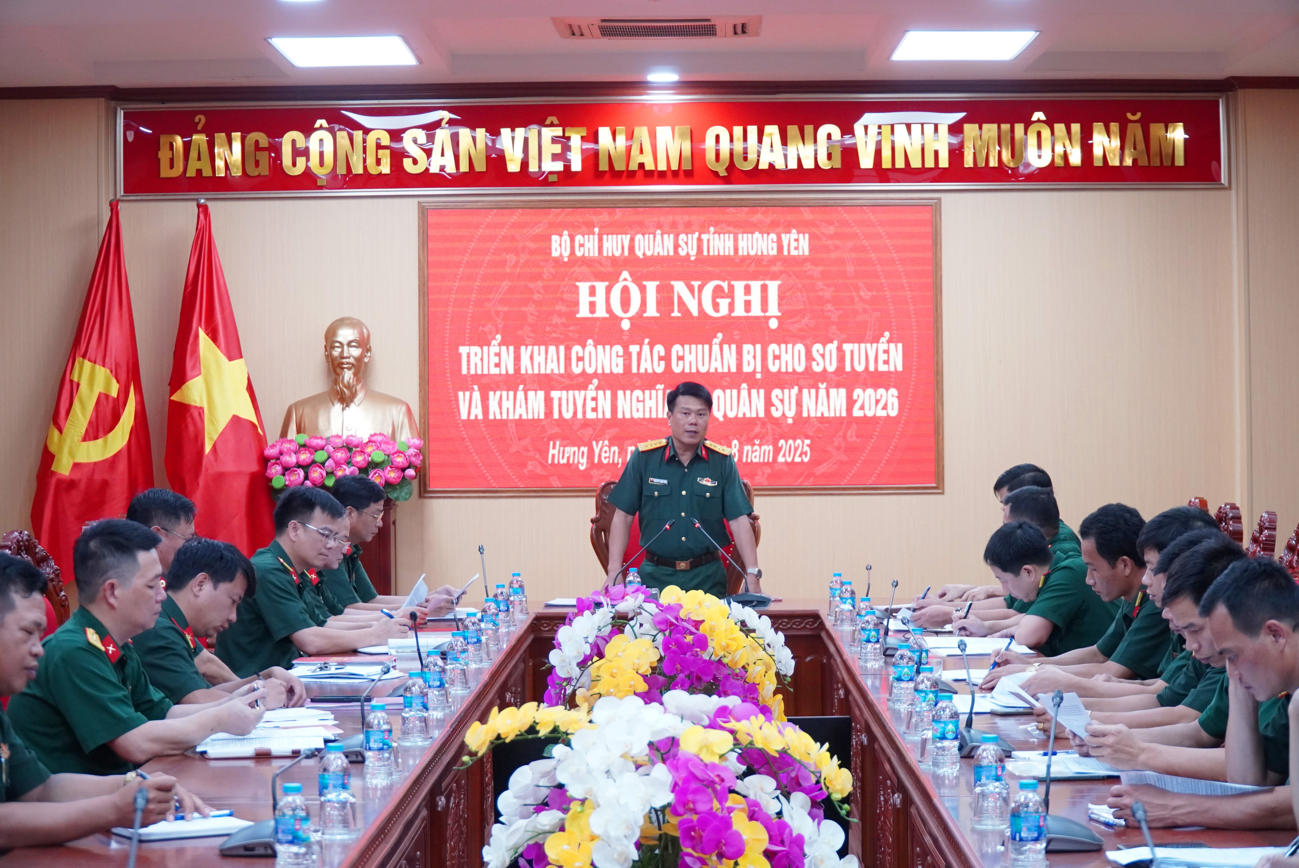 Bộ CHQS tỉnh: Triển khai công tác chuẩn bị cho sơ, khám tuyển NVQS năm 2026
