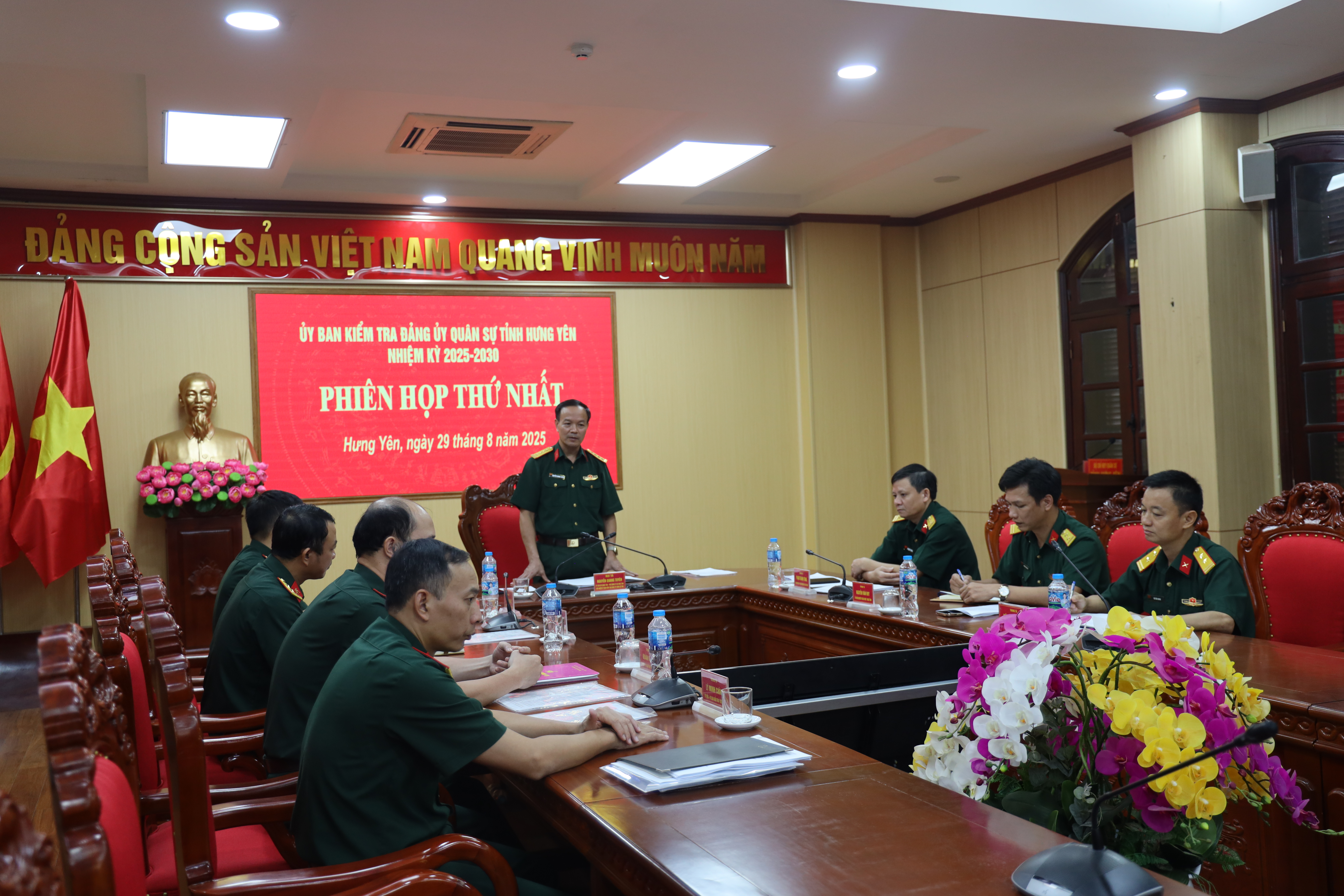 Ủy ban kiểm tra Đảng ủy Quân sự tỉnh: Phiên họp thứ Nhất, nhiệm kỳ 2025 – 2030