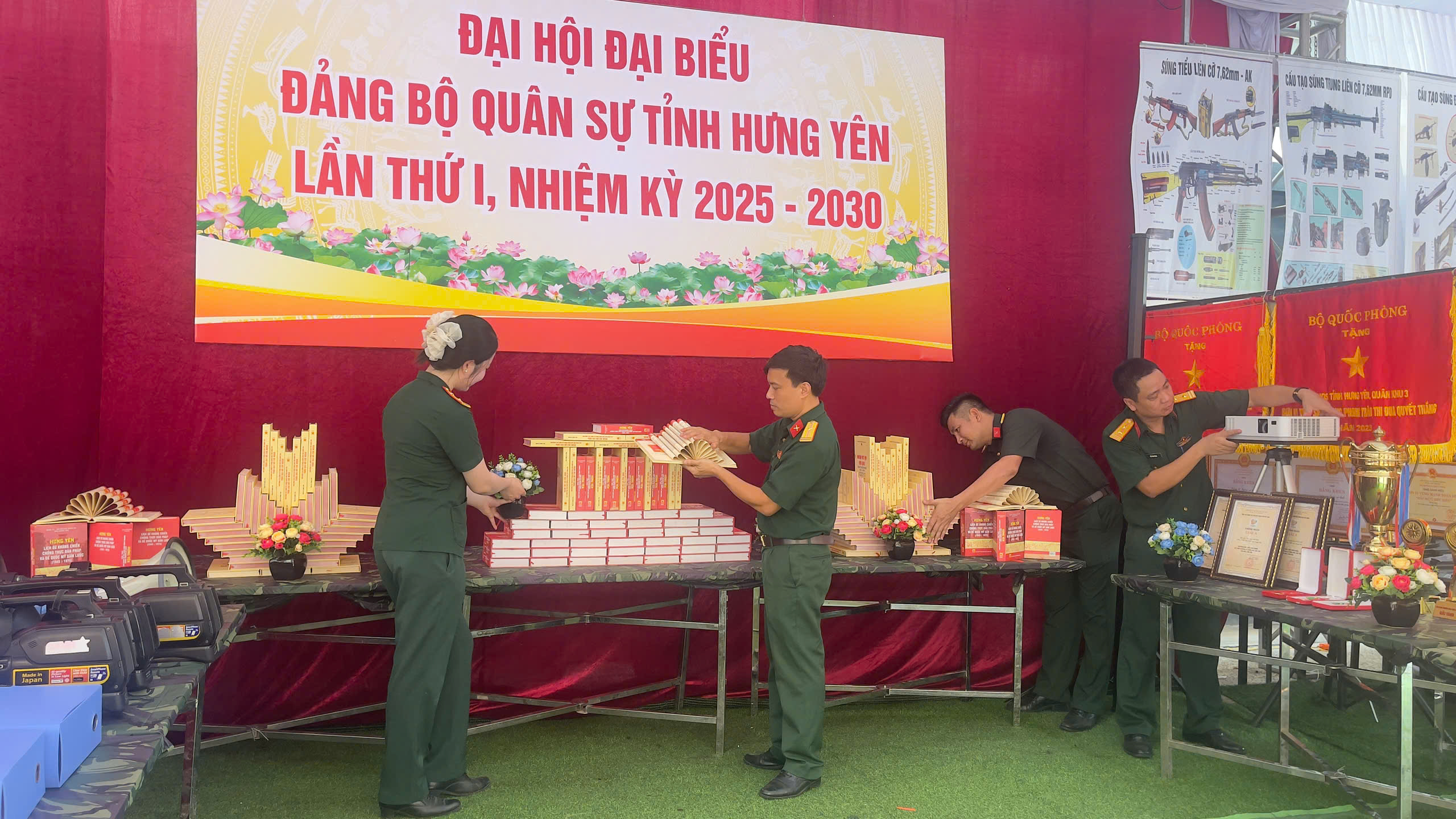 Sẵn sàng Đại hội đại biểu Đảng bộ quân sự tỉnh lần thứ I, nhiệm kỳ 2025 - 2030