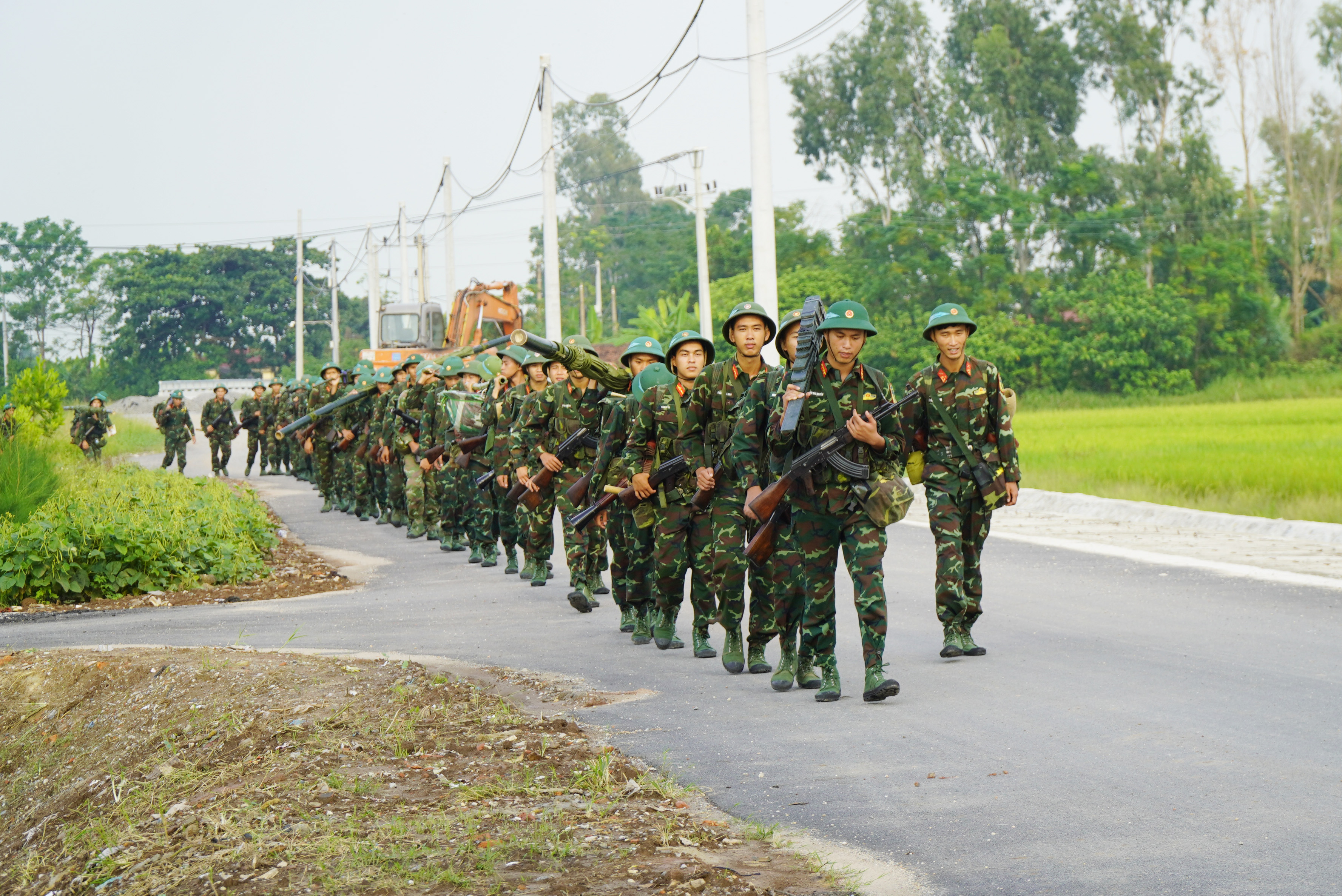 Trung đoàn 126 – Bộ CHQS tỉnh: Diễn tập chiến thuật vòng tổng hợp cấp Đại đội năm 2025