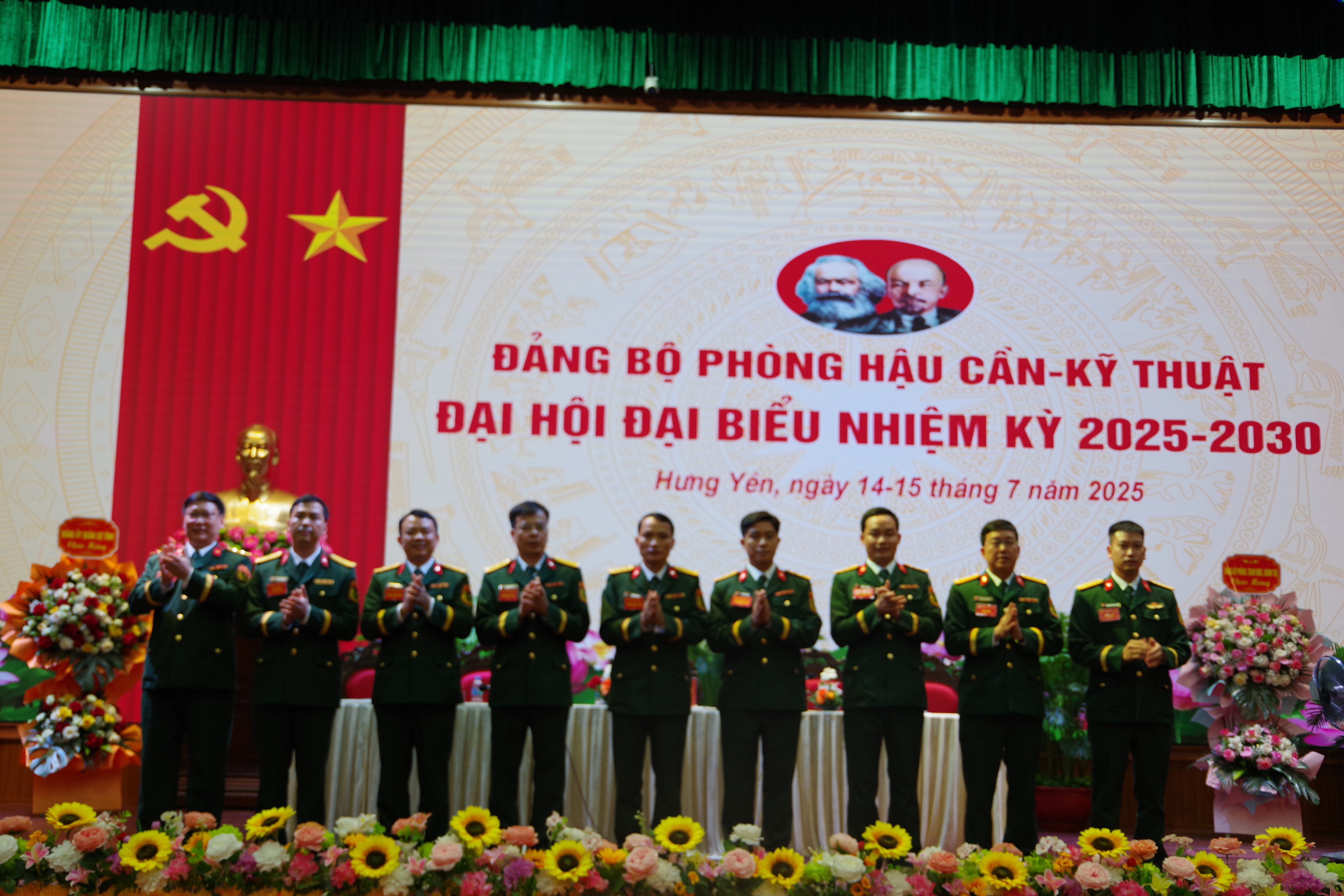 Đảng bộ phòng Hậu cần - Kỹ thuật Bộ CHQS tỉnh Hưng Yên tổ chức Đại hội Đại biểu lần thứ I, nhiệm kỳ 2025-2030