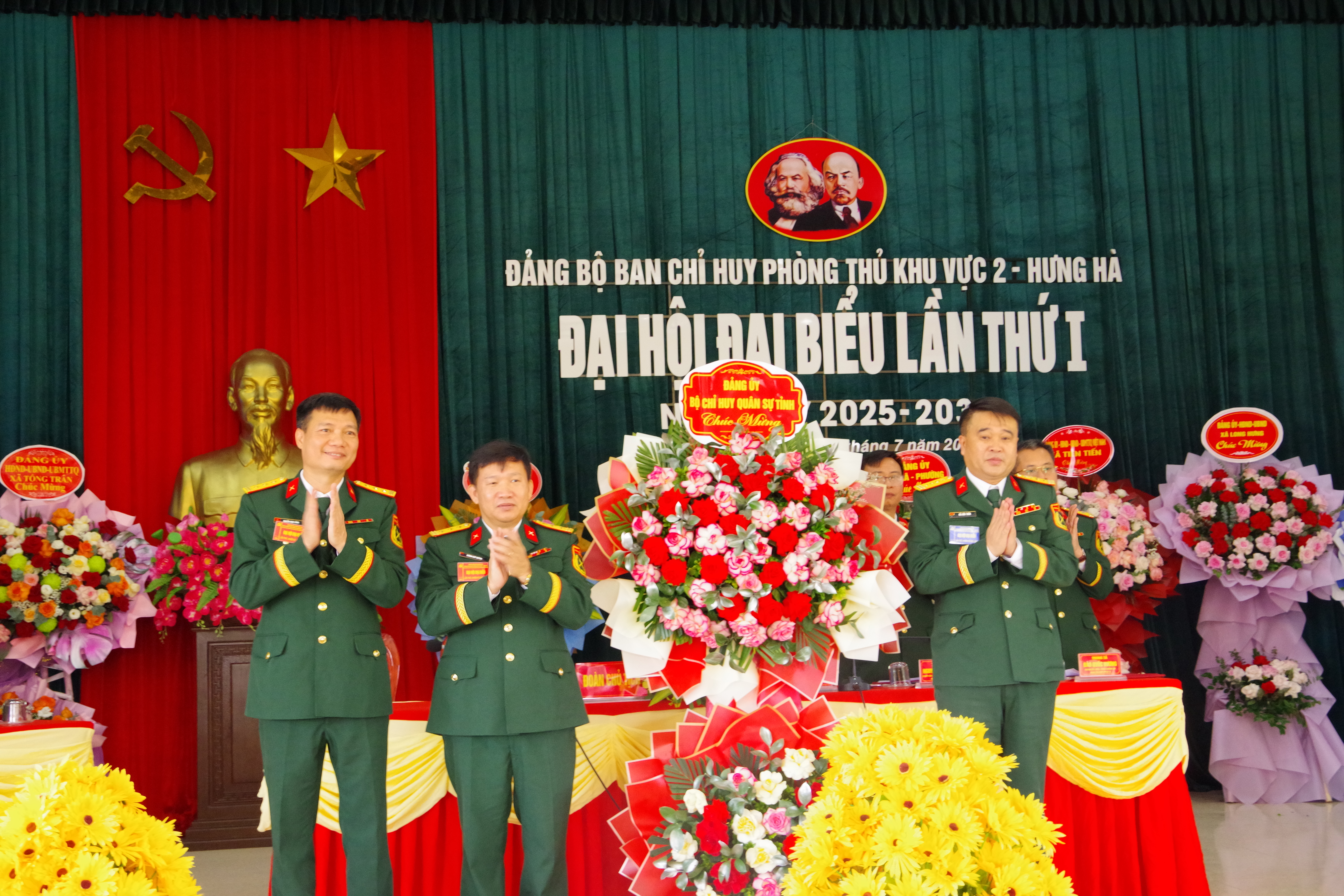 Đảng bộ Ban Chỉ huy phòng thủ khu vực 2 – Hưng Hà tổ chức Đại hội đại biểu lần thứ I, nhiệm kỳ 2025 – 2030