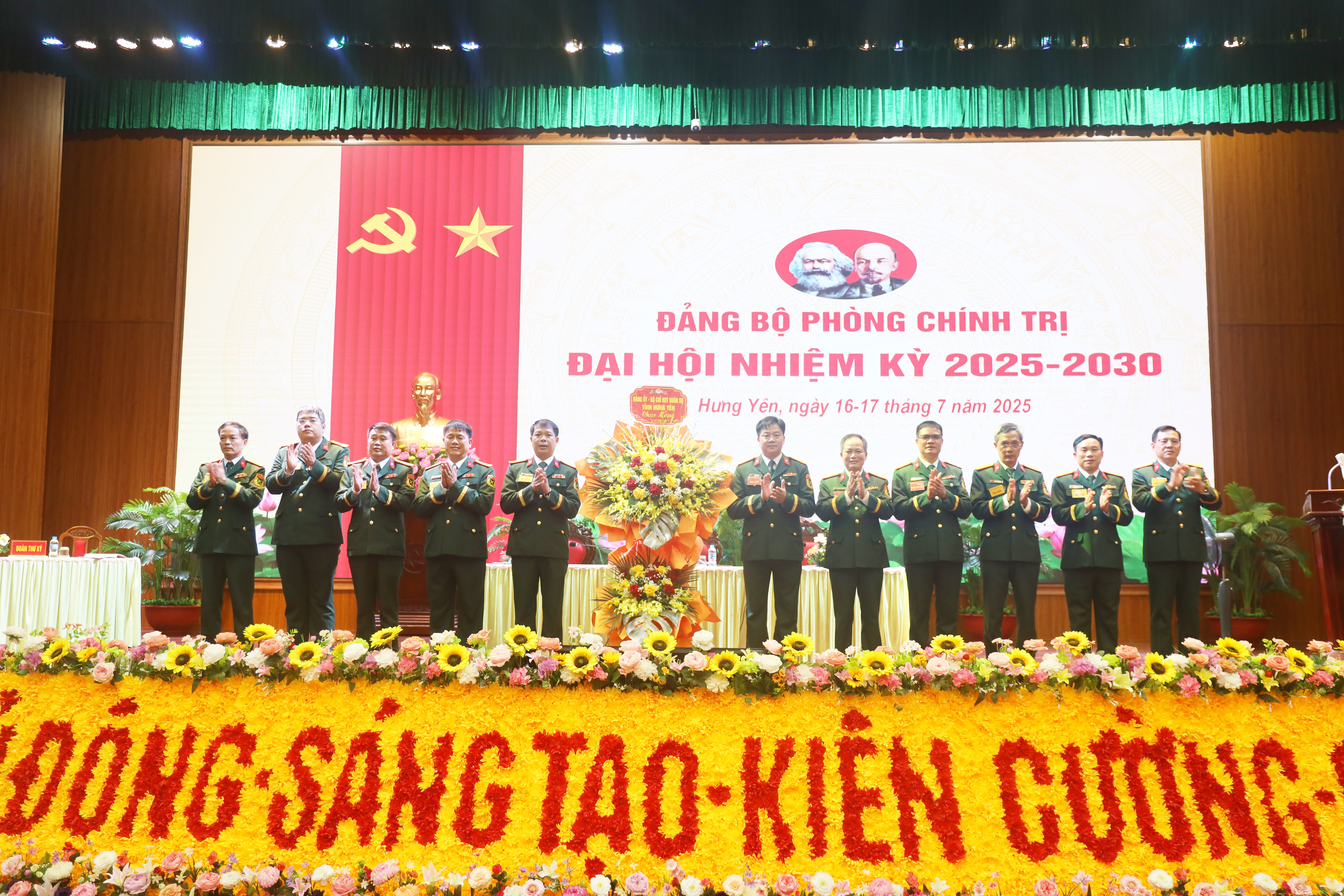 Đảng bộ phòng Chính trị: Tổ chức Đại hội nhiệm kỳ 2025 - 2030