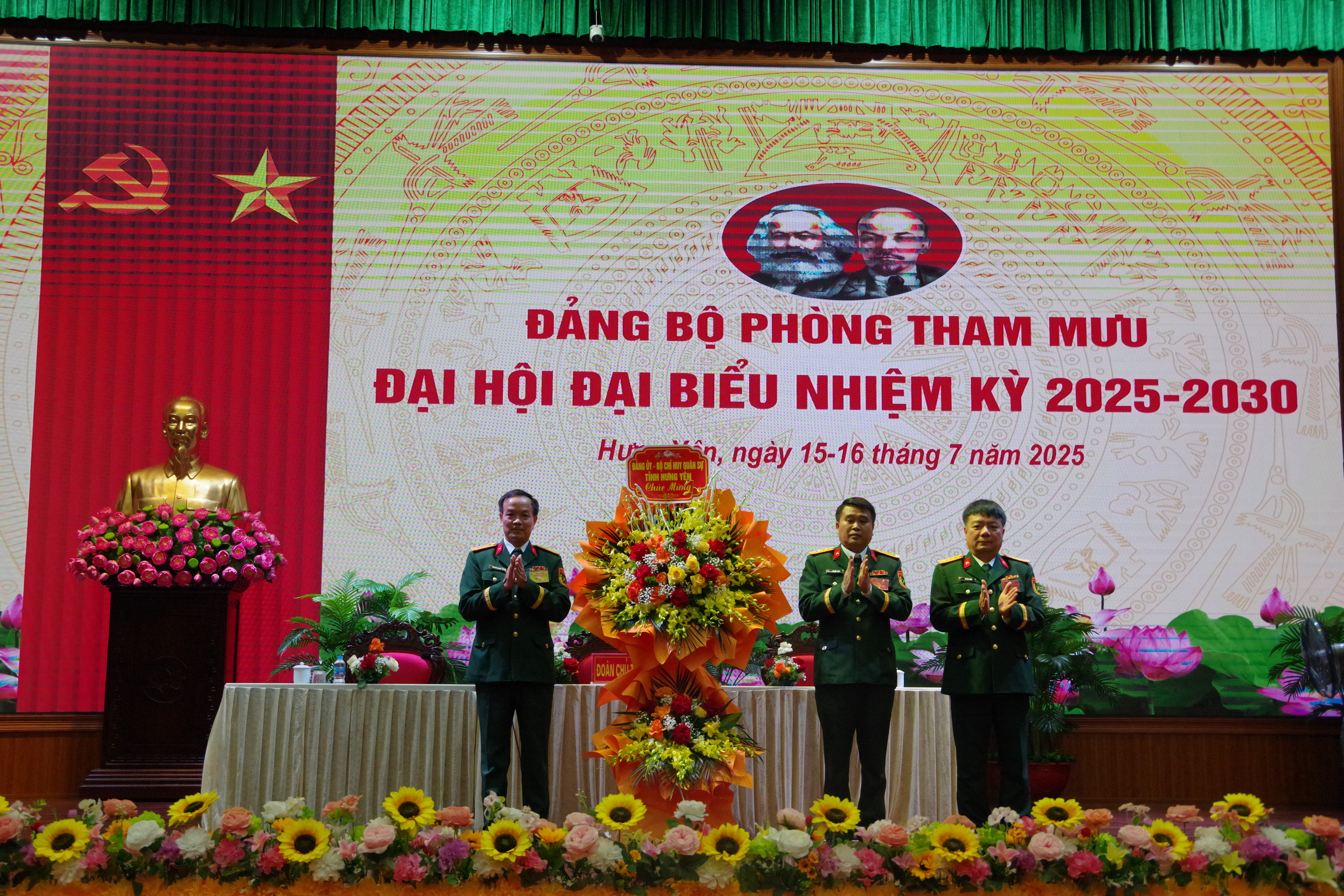 Đảng bộ phòng Tham mưu: Tổ chức Đại hội Đại biểu nhiệm kỳ 2025 - 2030