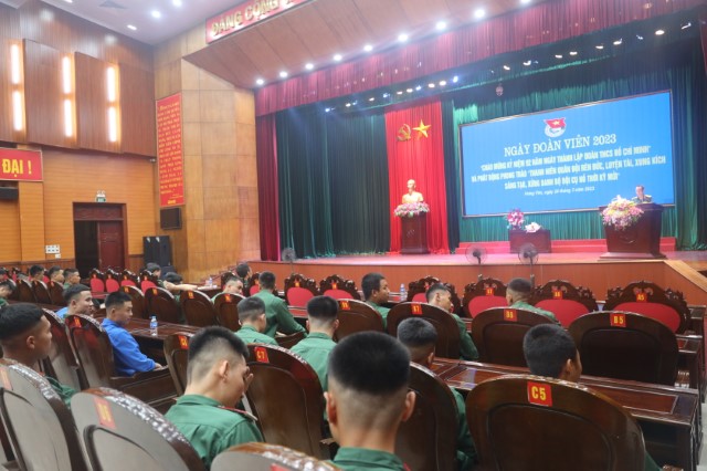 Đoàn cơ sở, Phòng Tham mưu tổ chức “Ngày đoàn viên” năm 2023, chào mừng kỷ niệm 92 năm Ngày thành lập Đoàn Thanh niên Cộng sản Hồ Chí Minh