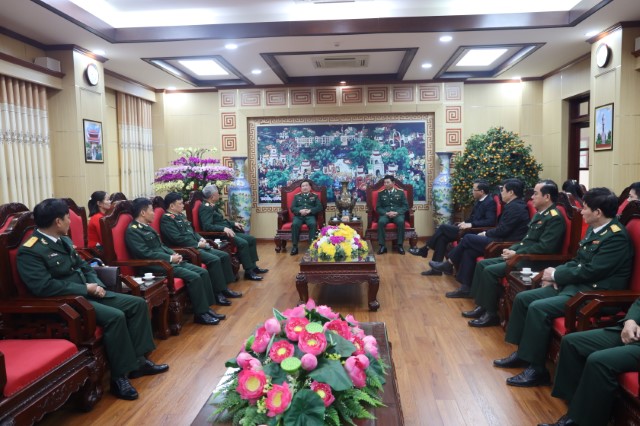 Thượng tướng Hoàng Xuân Chiến, Thứ trưởng Bộ Quốc phòng: Kiểm tra công tác chuẩn bị huấn luyện tại Bộ CHQS tỉnh 