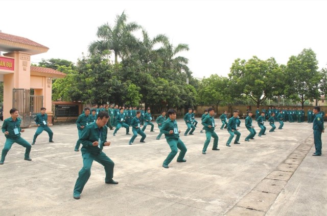 Thị Xã Mỹ Hào: Tổ chức Hội thao trung đội Dân quân cơ động năm 2022