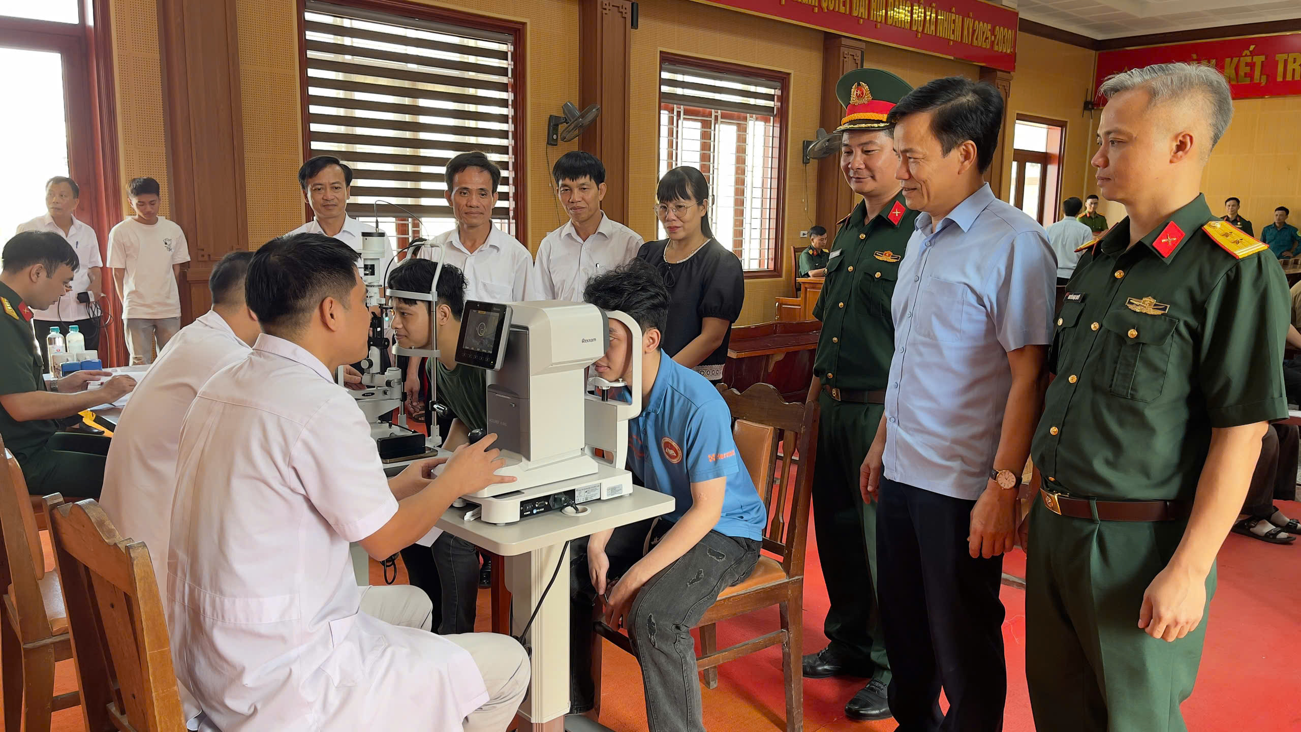 Xã Lê Quý Đôn, tỉnh Hưng Yên: Tổ chức khám sơ tuyển nghĩa vụ quân sự năm 2027